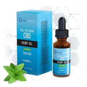 Full Spectrum CBD Oil (Dosages: 1000mg, Flavours: Peppermint)